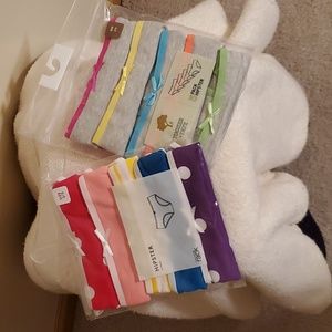 2 Packs Of 5 Girl Hipster Panties